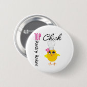 Top Pastry Chick Ronde Button 5,7 Cm (Voorkant /achterkant)