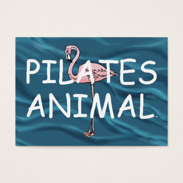 TOP Pilates Animal Visitekaartjes (Voorkant)