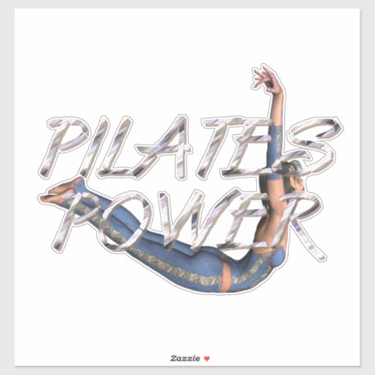 TOP Pilates Kracht Sticker (Vel)