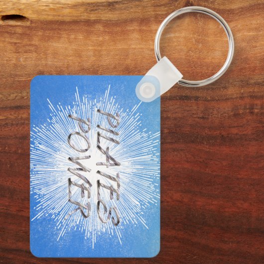 TOP Pilates Power Sleutelhanger (Achterkant)