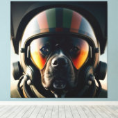TOP PISTOOL ACE DOG ART PRINT SERIE NR. 2 (Insitu (Houten vloer))