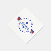 Top Pistool (film) - gepersonaliseerde verjaardags Servet (Hoek)