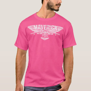 Top Pistool Maverick Tekst Gecentreerd Logo