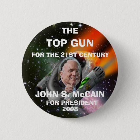 TOP PISTOOL MCCAIN RONDE BUTTON 5,7 CM (Voorkant)