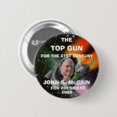 TOP PISTOOL MCCAIN RONDE BUTTON 5,7 CM (Voorkant /achterkant)