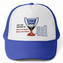 Top Pop Trophy Hoofd Topper (gepersonaliseerd)