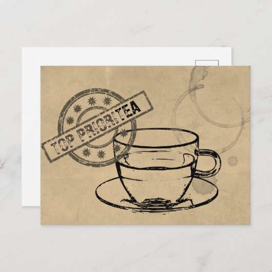 Top Prioritea Briefkaart (Voorkant / Achterkant)