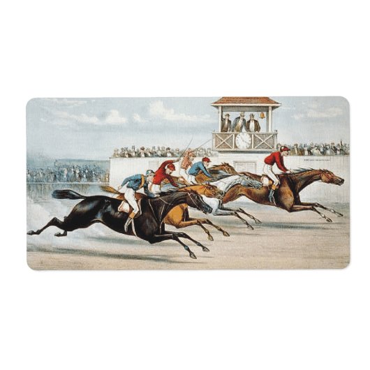 TOP Race naar de overwinning Etiket (Voorkant)