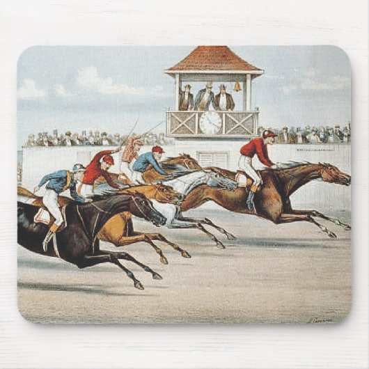 TOP Race naar de overwinning Muismat (Voorkant)