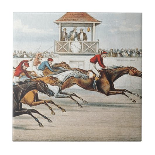 TOP Race naar de overwinning Tegeltje (Voorkant)
