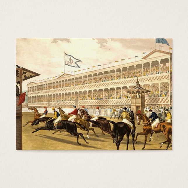 TOP racebaan Visitekaartjes (Voorkant)