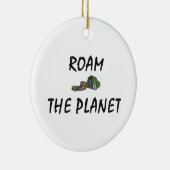 TOP Roam de planeet Keramisch Ornament (Rechts)