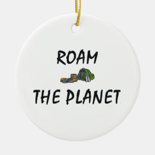 TOP Roam de planeet Keramisch Ornament