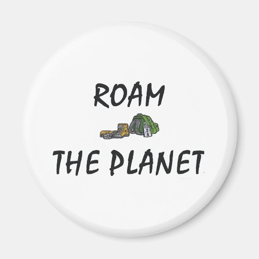 TOP Roam de planeet Magneet (Voorkant)