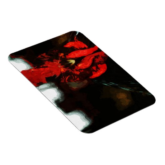 Top Rooster Abstract Magneet (Rechterzijde)