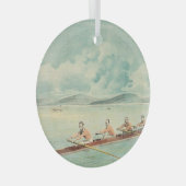 TOP Rower Glass Ornament (Voorkant Rechts)