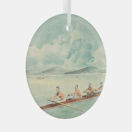 TOP Rower Glass Ornament (Voorkant Rechts)