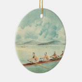 TOP Rower Keramisch Ornament (Rechts)