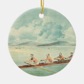 TOP Rower Keramisch Ornament (Voorkant)