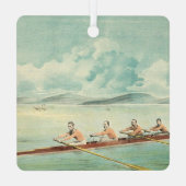 TOP Rower Metal Ornament (Achterkant)