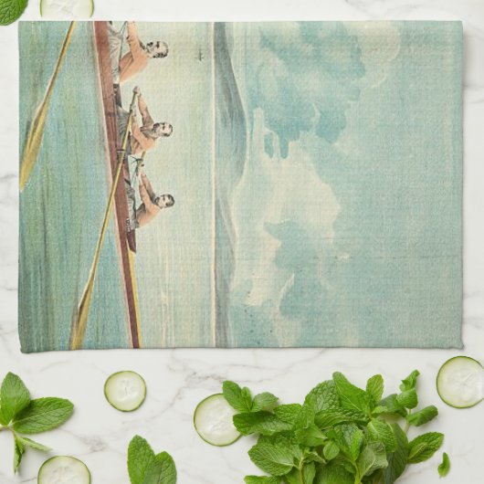 TOP Rower Theedoek (Gevouwen)