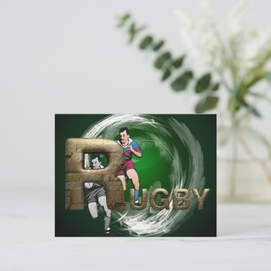 TOP Rugby Briefkaart (Staand voorkant)