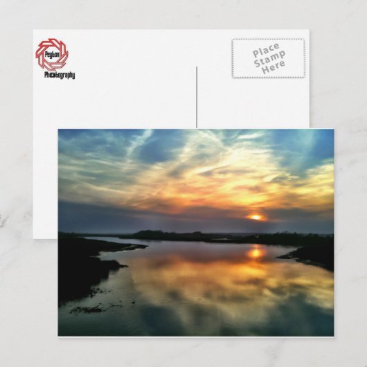 Top Sail Sound Post Kaart (Voorkant / Achterkant)