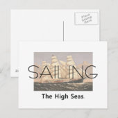 TOP Sailing Zeeen Briefkaart (Voorkant / Achterkant)