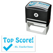"Top Score!" Tutor Feedback Rubber Stempel (In situ)