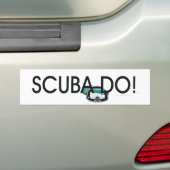 TOP Scuba do Bumpersticker (Op auto)