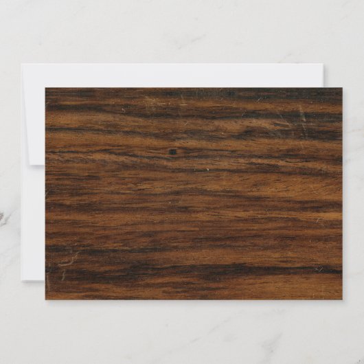 Top Secret Agent Mission Surprise Party Uitnodigin Kaart (Achterkant)