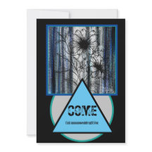 Top Secret bruiloft zwart en blauw