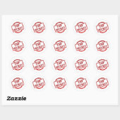 Top Secret Classic Ronde Sticker (vel van 20) (Vel)