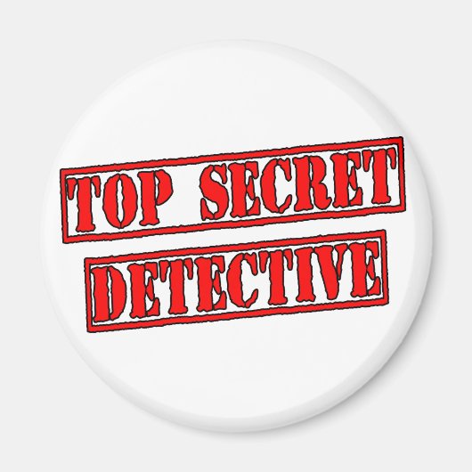 Top Secret Detective Magneet (Voorkant)
