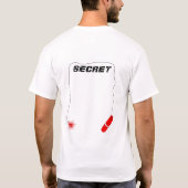 Top Secret Dynamite Wordplay Typografie (Achterkant)