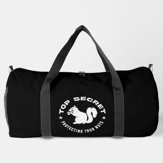 Top Secret Eekhoorn - Bescherming van uw noten Gru Plunjezak (Achterkant)