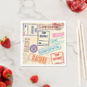 Top Secret - Ga weg! Servetten (Insitu)