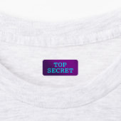 Top Secret / Geheime Agent / Geclassificeerd Labels (Aangebracht)