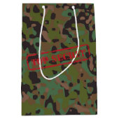 Top Secret GI Soldaat Joe Camo Celebration Party Medium Cadeauzakje (Voorkant)