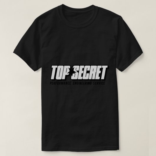 TOP SECRET JAPAN-Sticker (Design voorkant)