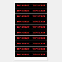 TOP SECRET-label
