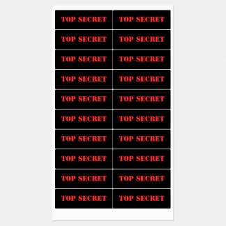 TOP SECRET-label Labels