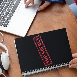 Top Secret Notebook Notitieboek