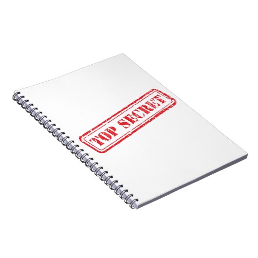 Top Secret Notebook Notitieboek (Rechterzijde)