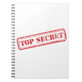 Top Secret Notebook Notitieboek