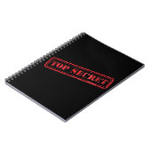 Top Secret Notitieboek (Linkerzijde)