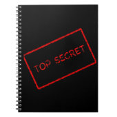 TOP SECRET NOTITIEBOEK (Voorkant)