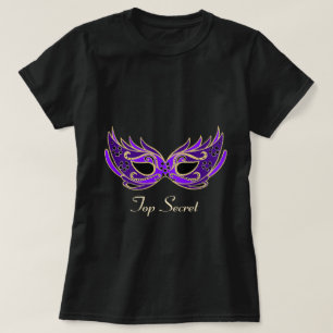 Top Secret slogan Royal paarse maskerade