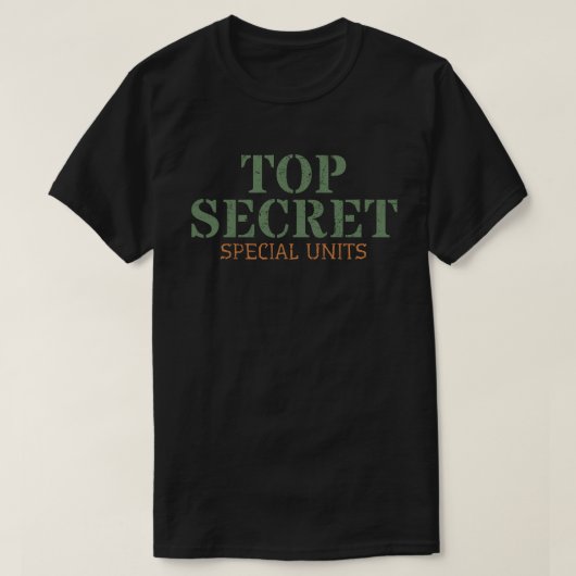 Top Secret Special Units (Design voorkant)