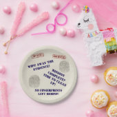 Top Secret Spy Mission Kinder Partij Papieren Bordje (Feest)